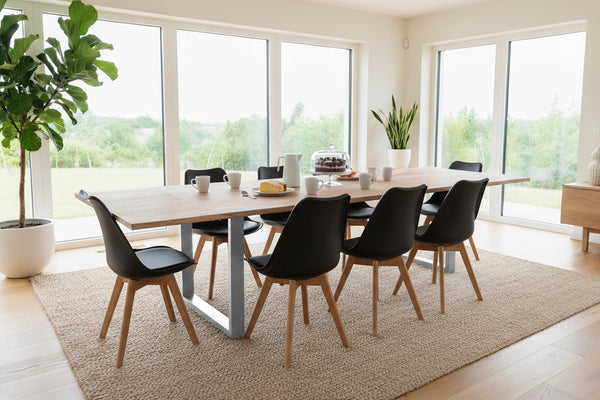 #naturfarben #200(300)x100 #u-gestellsilber