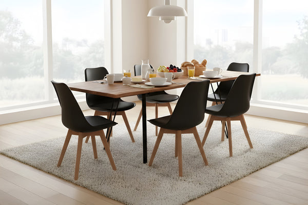 #naturfarben #120(200)x90 #vierfuß-gestellschwarz