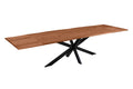 #nussbaumfarben #200(300)x100 #spider-gestellschwarz
