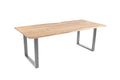 #naturfarben #200(300)x100 #u-gestellsilber