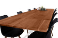 #nussbaumfarben #200(300)x100 #x-gestellweiß