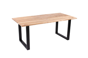 #naturfarben #180(280)x90 #u-gestellschwarz