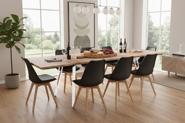 #naturfarben #180(280)x90 #vierfuß-gestellweiß