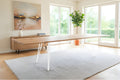 #naturfarben #200(300)x100 #vierfuß-gestellweiß