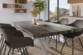 #holzgrau-optik #220x100 #spider-gestellsilber