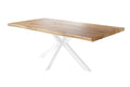 #holzwildeiche-optik #180x90 #spider-gestellweiß