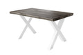 #holzgrau-optik #120x80 #x-gestellweiß