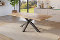 #holzwildeiche-optik #180x90 #spider-gestellschwarz