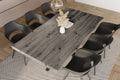 #holzgrau-optik #180x90 #spider-gestellschwarz