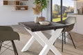 #holzgrau-optik #80x80 #u-gestellweiß
