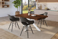 #holznussbaum-optik #120x80 #spider-gestellweiß