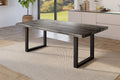 #holzgrau-optik #180x90 #u-gestellschwarz