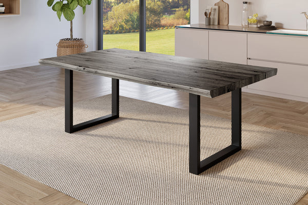#holzgrau-optik #180x90 #u-gestellschwarz