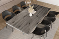 #holzgrau-optik #220x100 #spider-gestellsilber