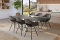 #holzgrau-optik #180x90 #spider-gestellsilber