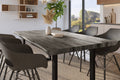 #holzgrau-optik #220x100 #u-gestellschwarz