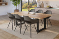 #holzwildeiche-optik #220x100 #u-gestellschwarz