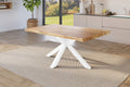 #holzwildeiche-optik #120x80 #spider-gestellweiß