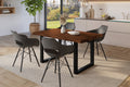 #holznussbaum-optik #120x80 #u-gestellschwarz