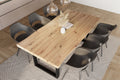 #holzwildeiche-optik #180x90 #u-gestellschwarz