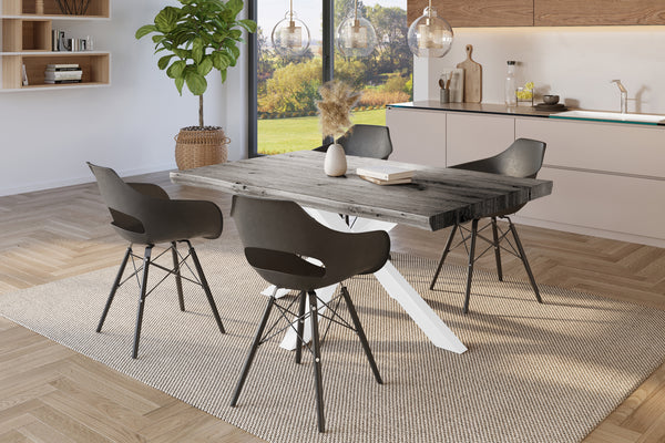 #holzgrau-optik #120x80 #spider-gestellweiß
