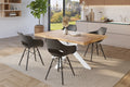 #holzwildeiche-optik #140x80 #spider-gestellweiß