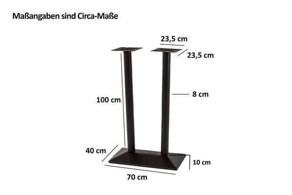 #schwarz #doppelsäulehoch #100