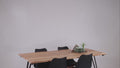 #naturfarben #180(280)x90 #vierfuß-gestellschwarz