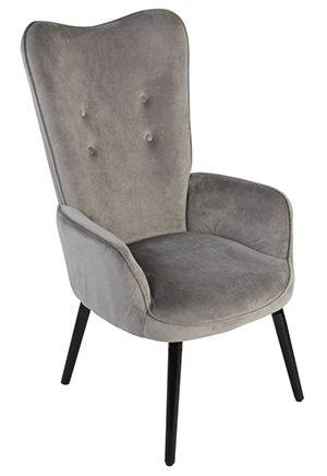 Ohrensessel in schmaler Bauart