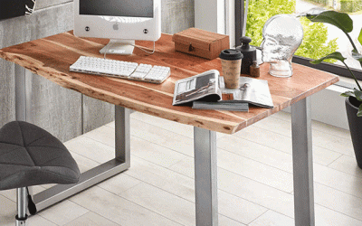 Großer Arbeitsplatz in kleiner Wohnung – Ideen fürs Homeoffice