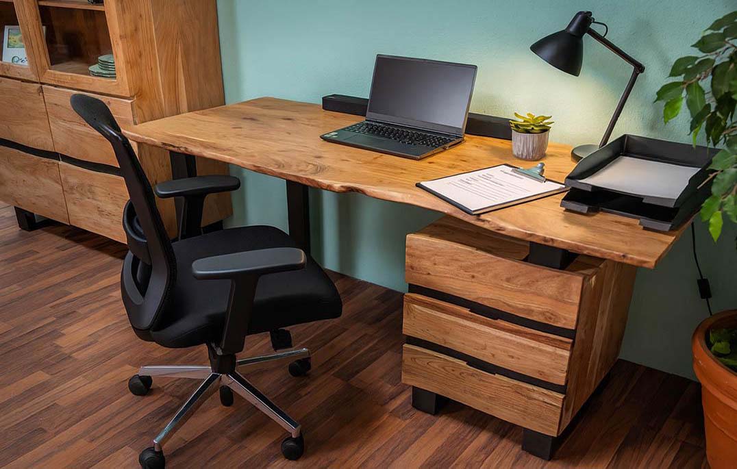 Schreibtisch im Homeoffice