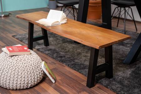 SAM_NEU-Esszimmer-Baumkante-Baenke-Quintus-nuss-A_FC3BCC39Fe-140-Quintus_nuss_A_Gestell_140_04