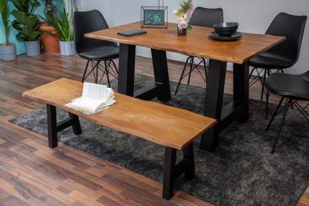 SAM_NEU-Esszimmer-Baumkante-Baenke-Quintus-nuss-A_FC3BCC39Fe-140-Quintus_nuss_A_Gestell_140_06