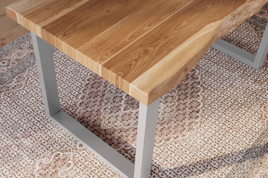 SAM_NEU-Esszimmer-Baumkante-Tische-Atlas-Natur-U-Gestell-silber-140-BKT_Atlas_140_natur_silber_05