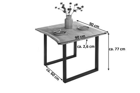 SAM_NEU-Esszimmer-Baumkante-Tische-Billy-Natur-schwarz-90-Esstisch_Billy_natur_schwarz_03-1