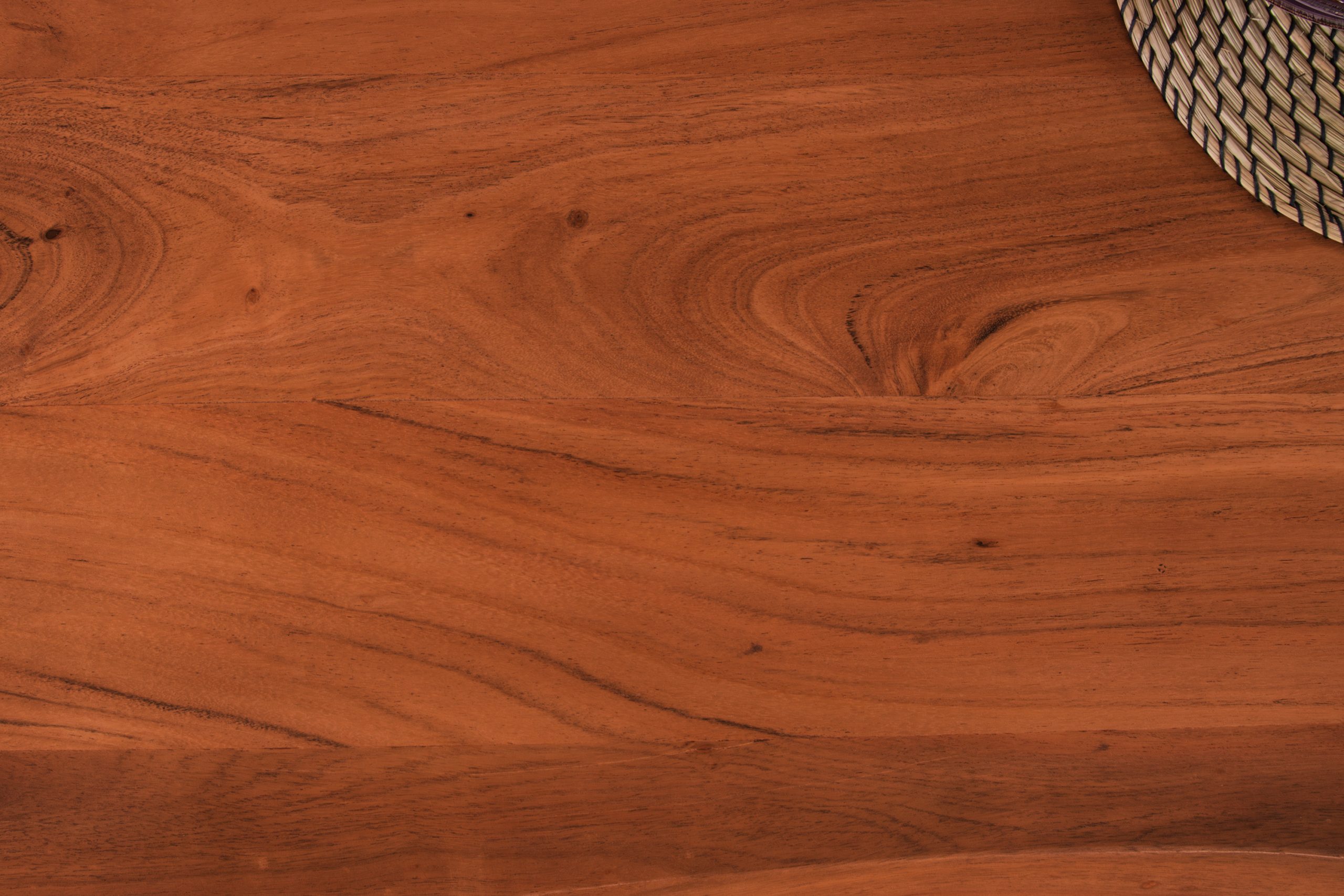 Esstisch mit Ansteckplatten 140(220)x90 cm Baumkante Akazie nussbaum Spider-Gestell schwarz CALI – Bild 7