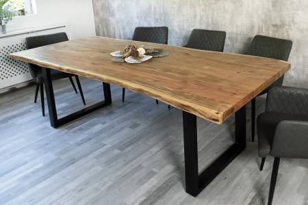 SAM_NEU-Esszimmer-Baumkante-Tische-Cali_aufgedoppelt-U_Gestell-natur-schwarz-300-BKT_Cali_natur_schwarz_300_02