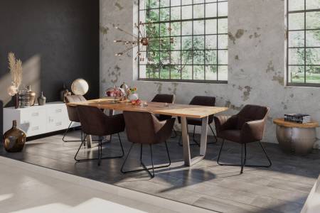 SAM_NEU-Esszimmer-Baumkante-Tische-Dora-V-Gestell-silber-220-Dora_V_silber_220_05-1