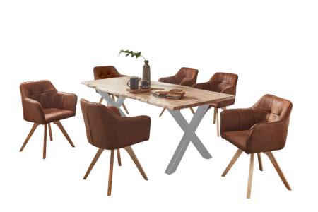 SAM_NEU-Esszimmer-Baumkante-Tische-Frederik-X-Gestell_silber-natur-280-Frederik_280_Natur_X_05