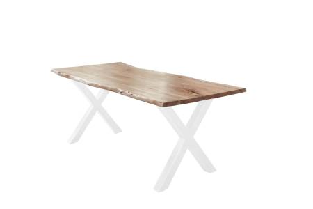 SAM_NEU-Esszimmer-Baumkante-Tische-Frederik-X-Gestell_weiss-natur-160-Frederik_160_Natur_X_Weiss_02
