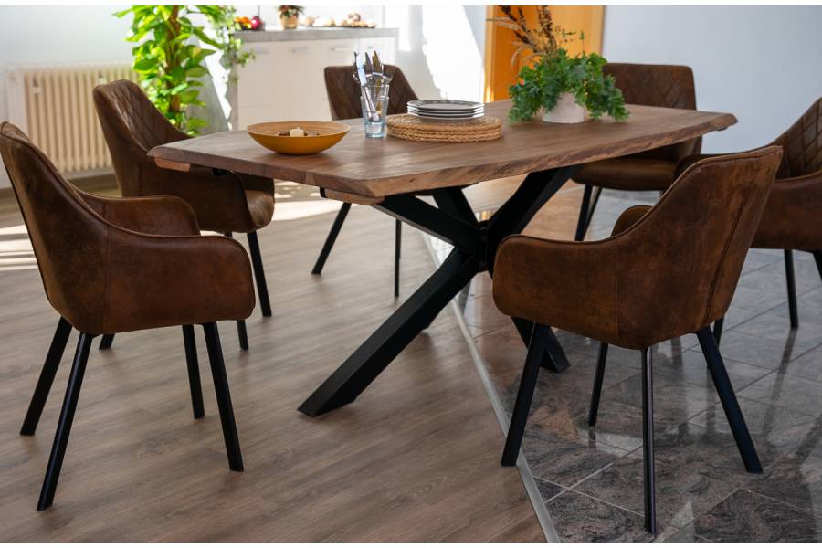 SAM_NEU-Esszimmer-Baumkante-Tische-Janosh-nougat-160-Janosh_nougatfarben_schwarz_07