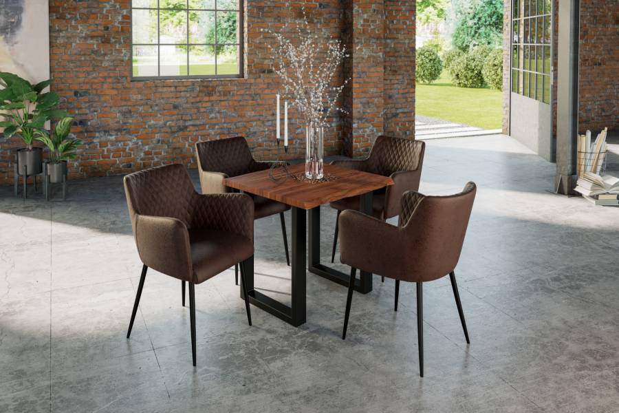 SAM_NEU-Esszimmer-Baumkante-Tische-Lauren-nougat-schwarz-80-Lauren_80_schwarz_05-1