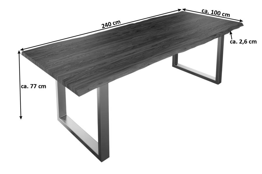 SAM_NEU-Esszimmer-Baumkante-Tische-Lauren-nougat-silber-240-Lauren_240_silber_02-1