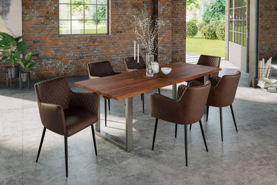 SAM_NEU-Esszimmer-Baumkante-Tische-Lauren-nougat-silber-240-Lauren_240_silber_05-1