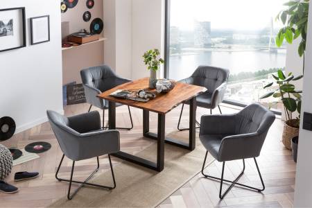 SAM_NEU-Esszimmer-Baumkante-Tische-Laurina-nougat-schwarz-90-Laurina_Nougat_Schwarz_06-1