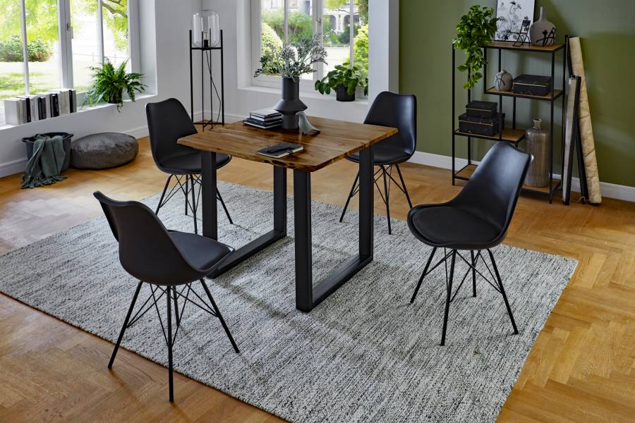 SAM_NEU-Esszimmer-Baumkante-Tische-Lubin-U-Gestell-schwarz-Nuss-80-Lubin_nussbaum_schwarz_80_05