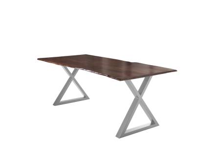 SAM_NEU-Esszimmer-Baumkante-Tische-Lubin-X-Gestell-nuss-silber-240-Lubin_nussbaum_silber_240_03
