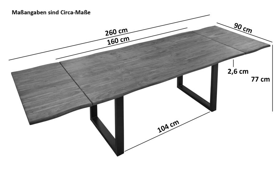 SAM_NEU-Esszimmer-Baumkante-Tische-Norina-mit_Ansteckplatte-nougat-schwarz-1602824029×90-Norina_nougat_schwarz_03-2