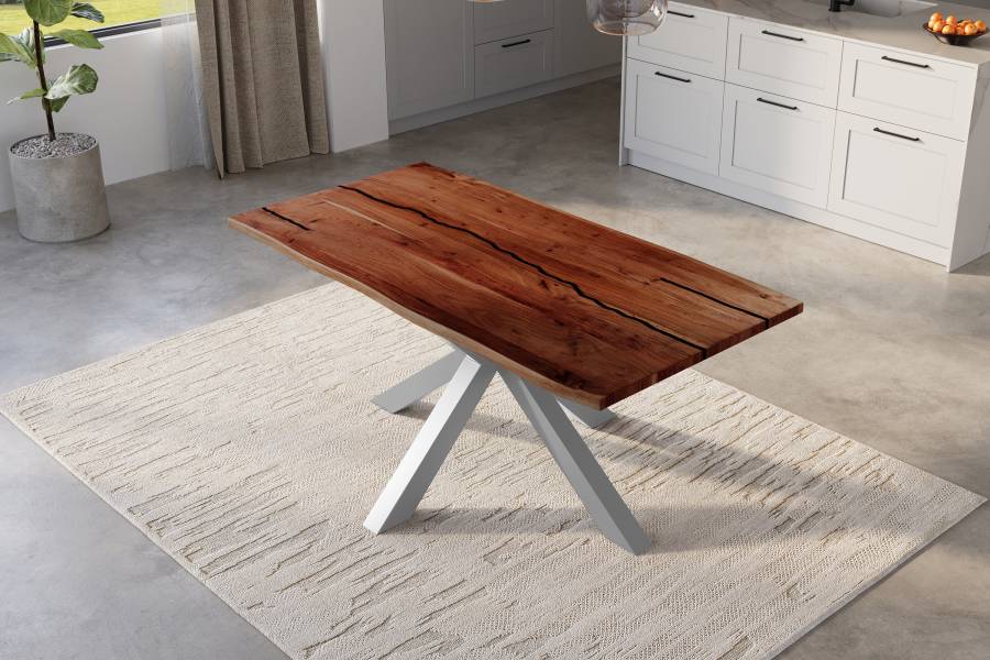 SAM_NEU-Esszimmer-Baumkante-Tische-Polly-Nussbaum-Spider-silber-140-BKT_Polly_Akazie_nuss_resin_140_Spider_silber_neu_05