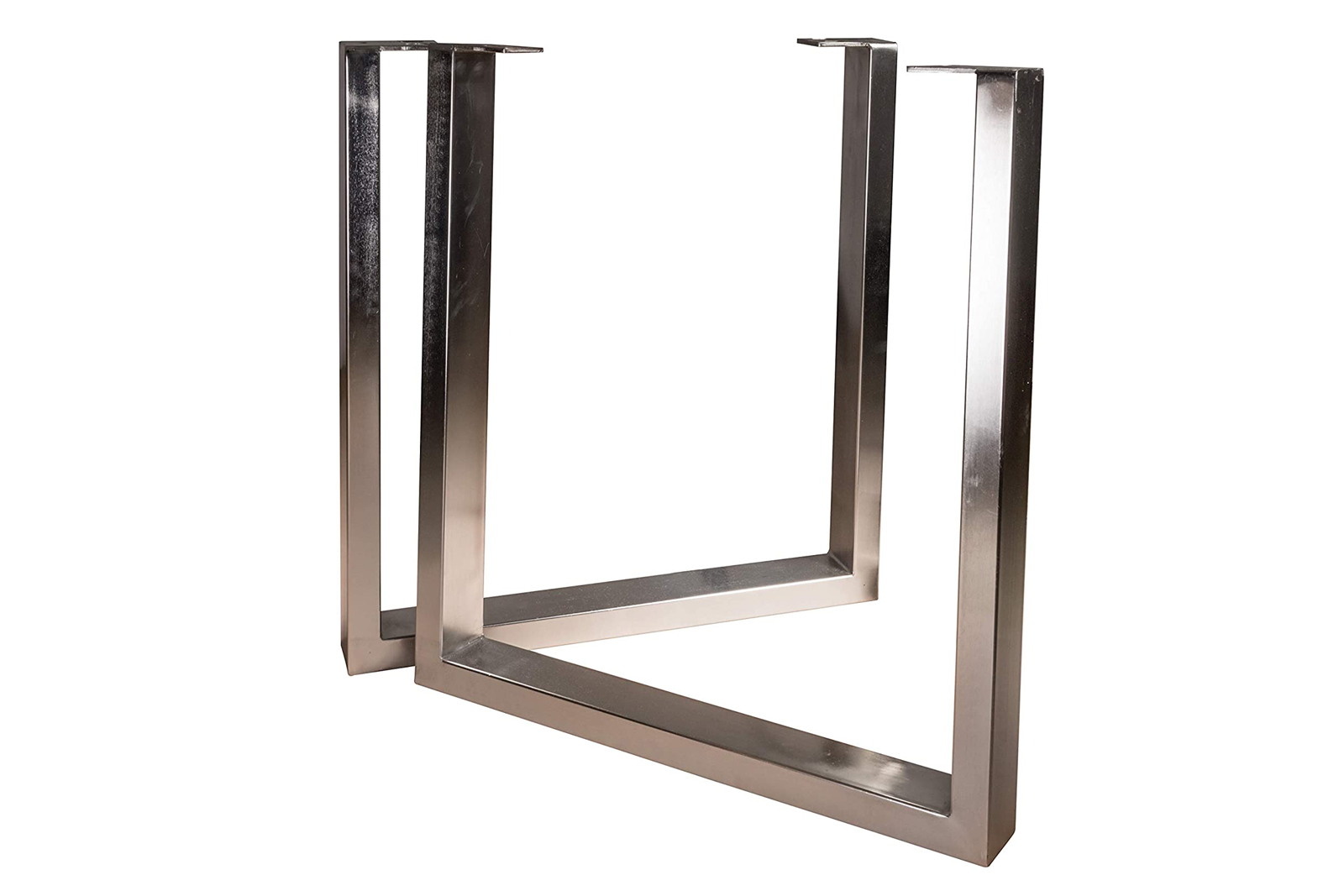 Esstisch Baumkante massiv Akazie natur 200 x 100 Silber Utrecht – Bild 6